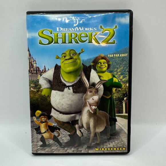 Shrek 2 DreamWorks 2004 DVD Widescreen Edition Animated Film PG Far Far Away - Picture 2 of 3